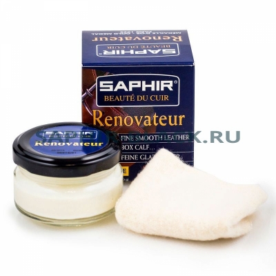 SAPHIR Renovator Бальзам-восстановитель для ухода и обновления кожаных изделий из гладких, тонких и деликатных кож.